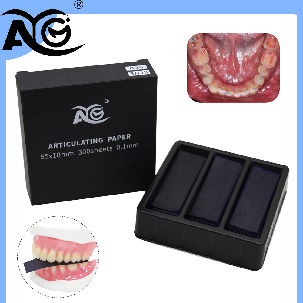 Teeth Whitening Strips Permanent - Papel de Articulación Dental AG, 300