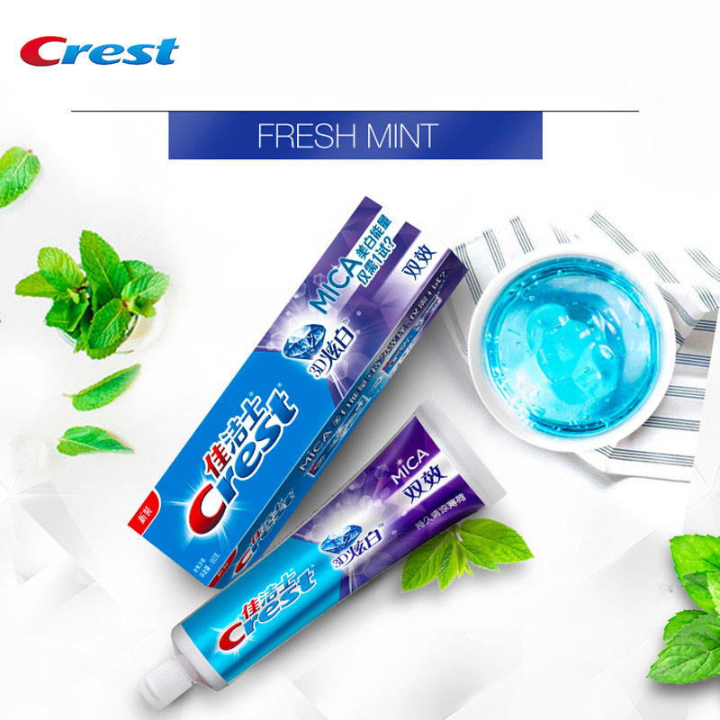 Teeth Paint Whitening - Crest 3D MICA pasta de dientes