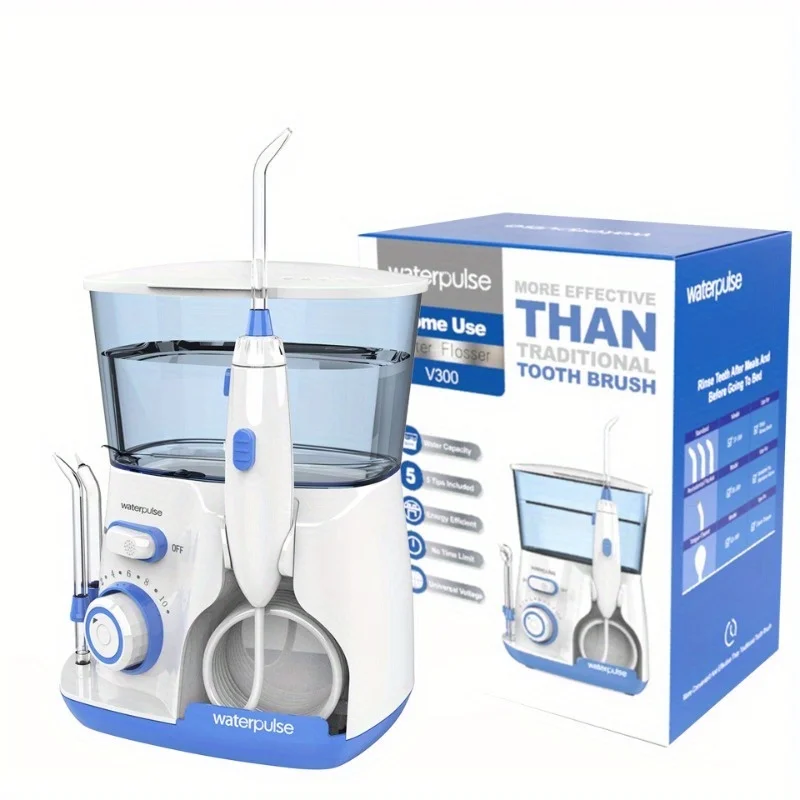 Water Flosser Cordless - Irrigador Bucal Eléctrico Waterpulse V300 de