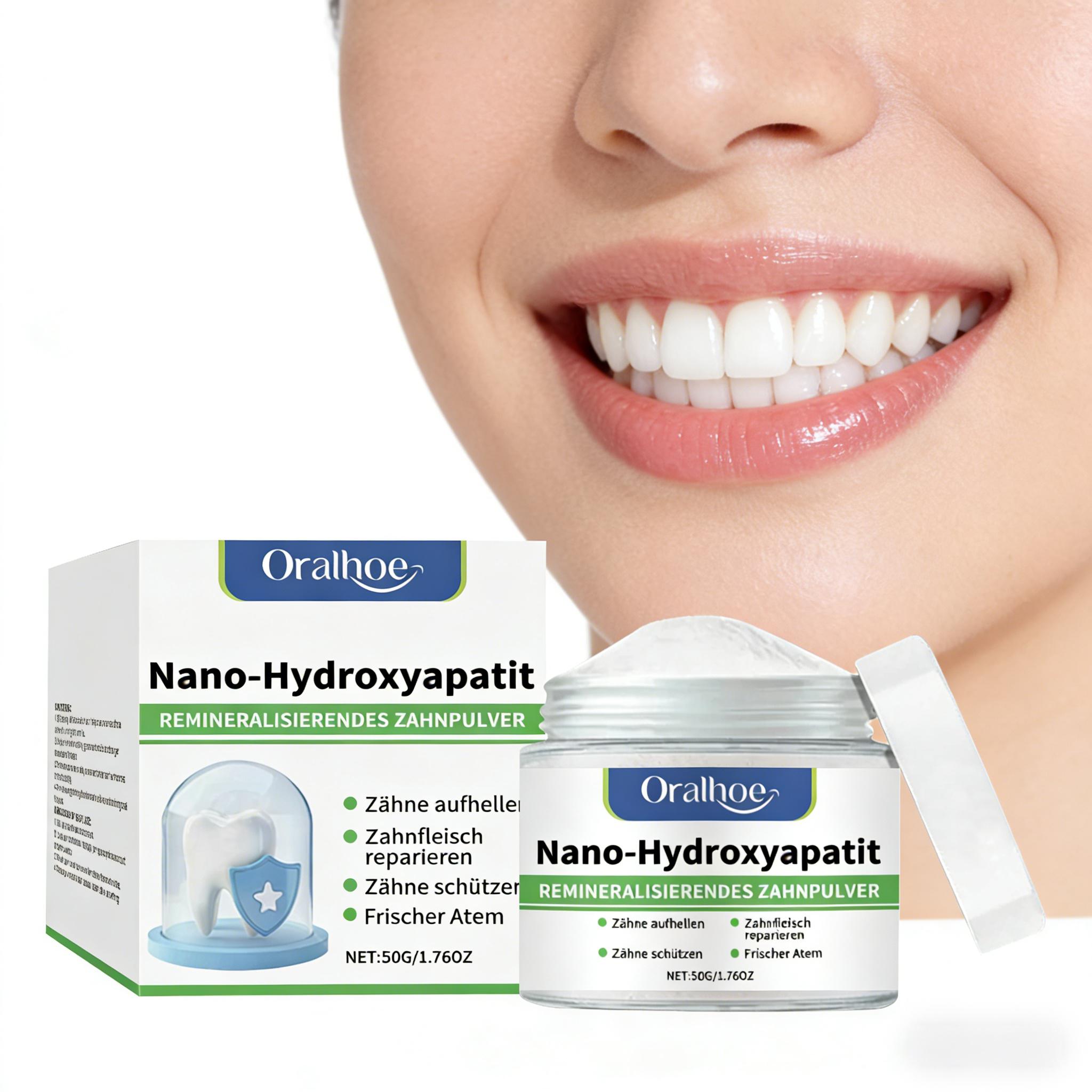 Teeth Paint Whitening - Polvo Dental Blanqueador Oralhoe, Limpieza Profunda