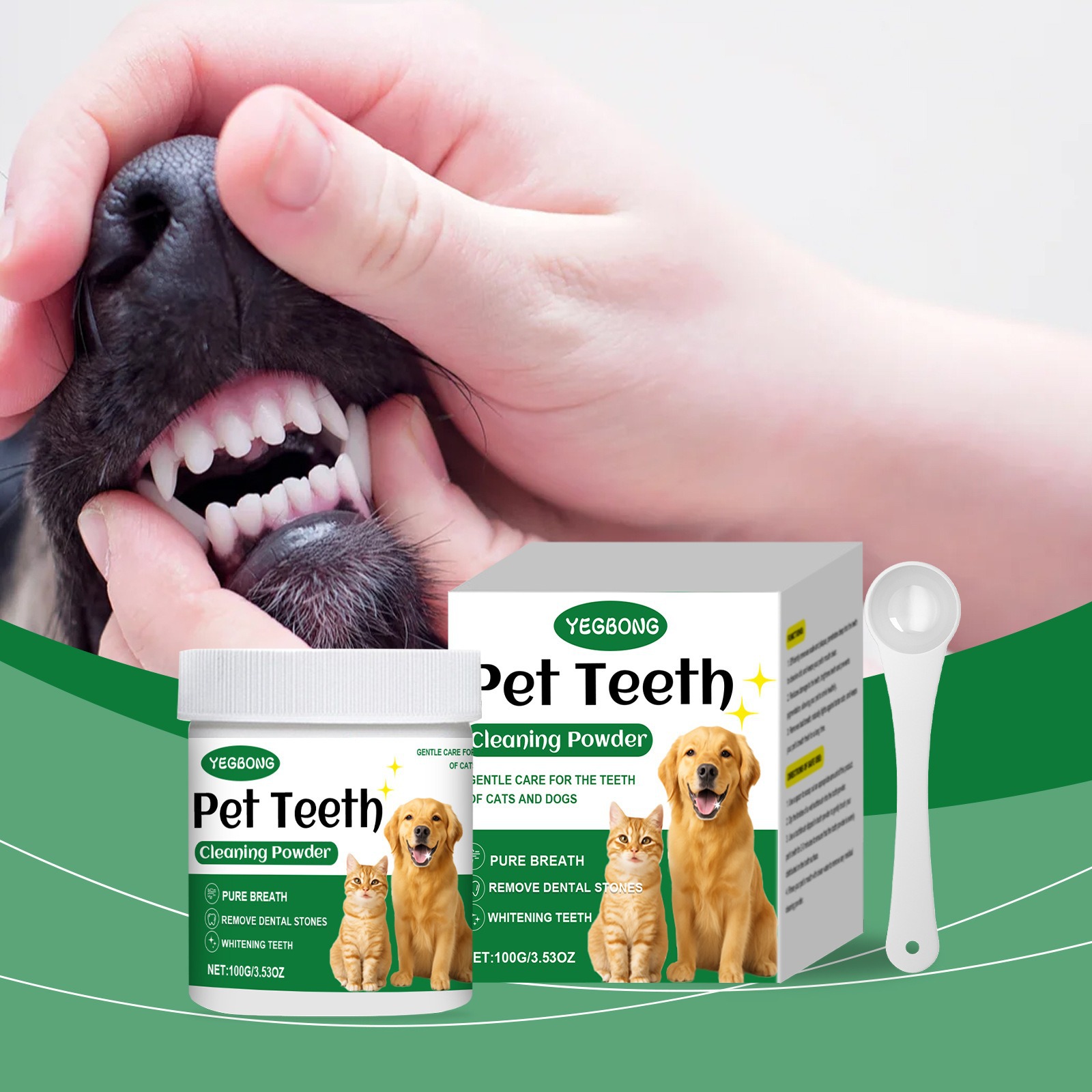 Teeth Whitening Diy - Polvo de limpieza de dientes para