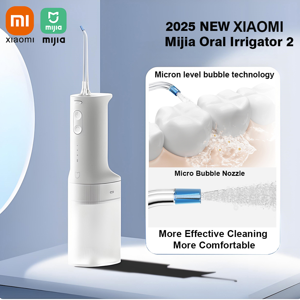 Water Flosser Cordless - Irrigador Bucal XIAOMI Mijia 2, Limpiador
