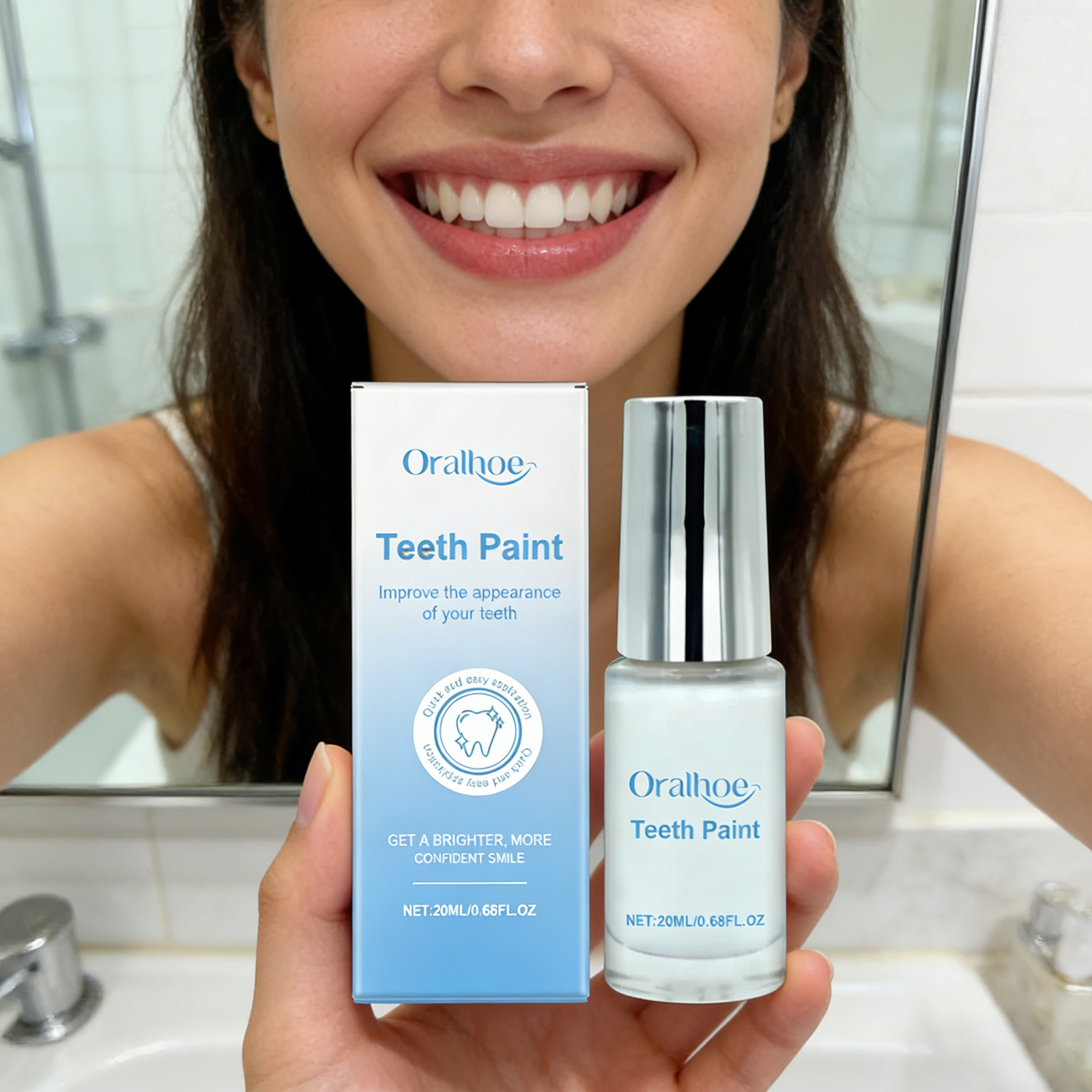 Teeth Paint Whitening - Pintura Blanqueadora Dental de 20 ml