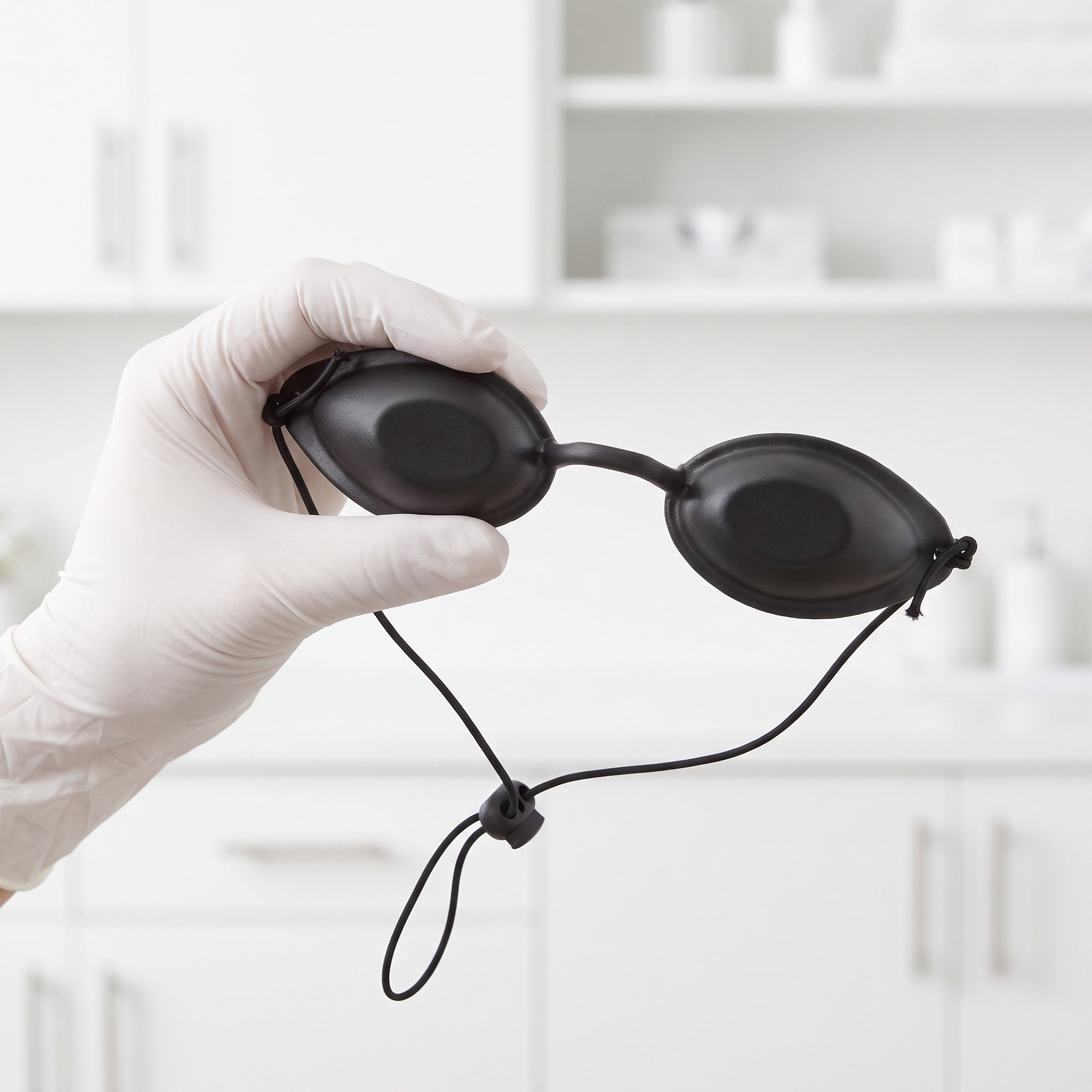 Teeth Whitening Procedure - Gafas de Seguridad, Parche Ocular IPL,