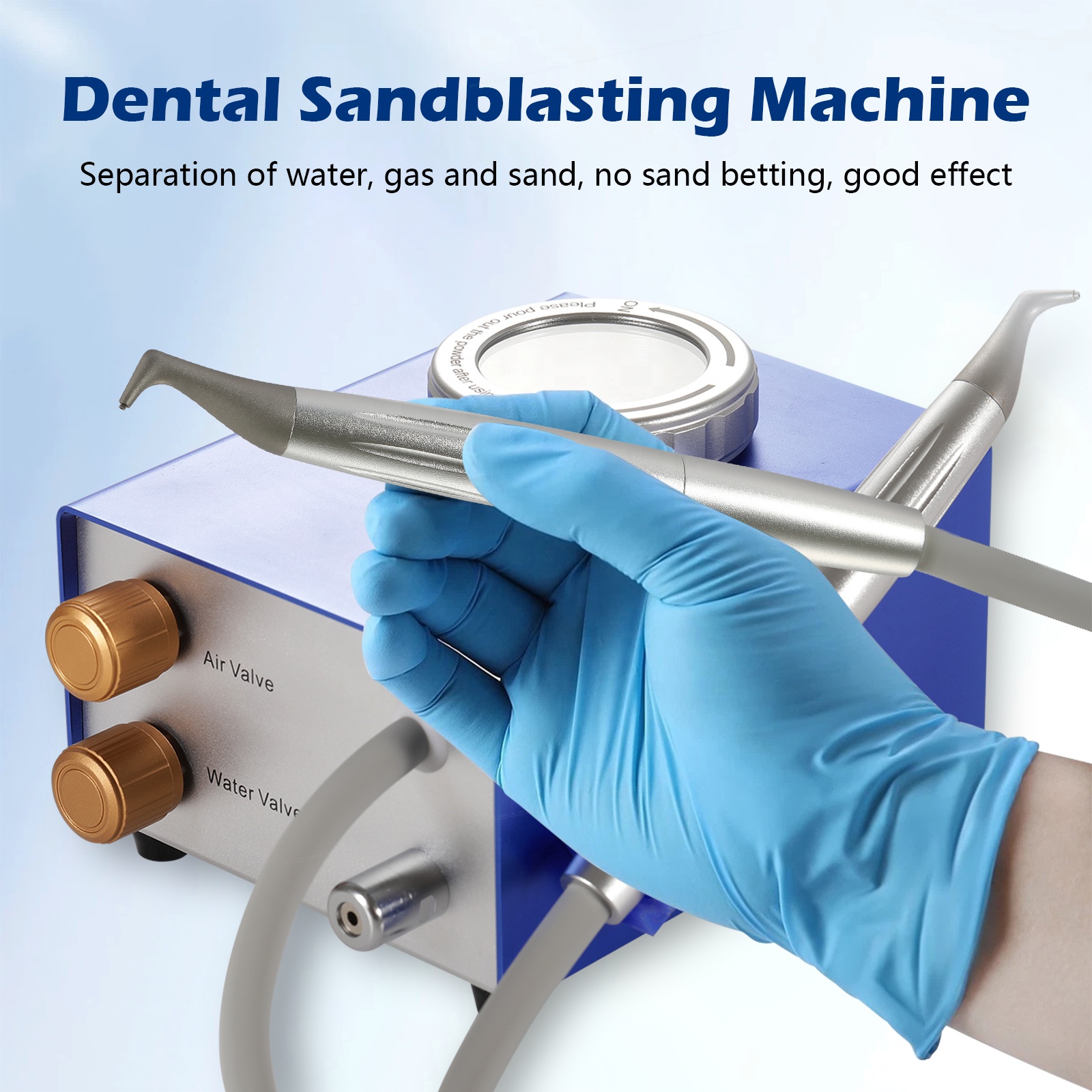 Máquina de chorro de arena M4  - Teeth Whitening Device reseña y precio