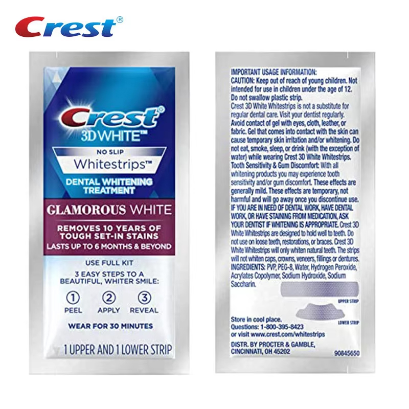 Tiras Blanqueadoras Dentales C - Whitening Strip 3D reseña y precio