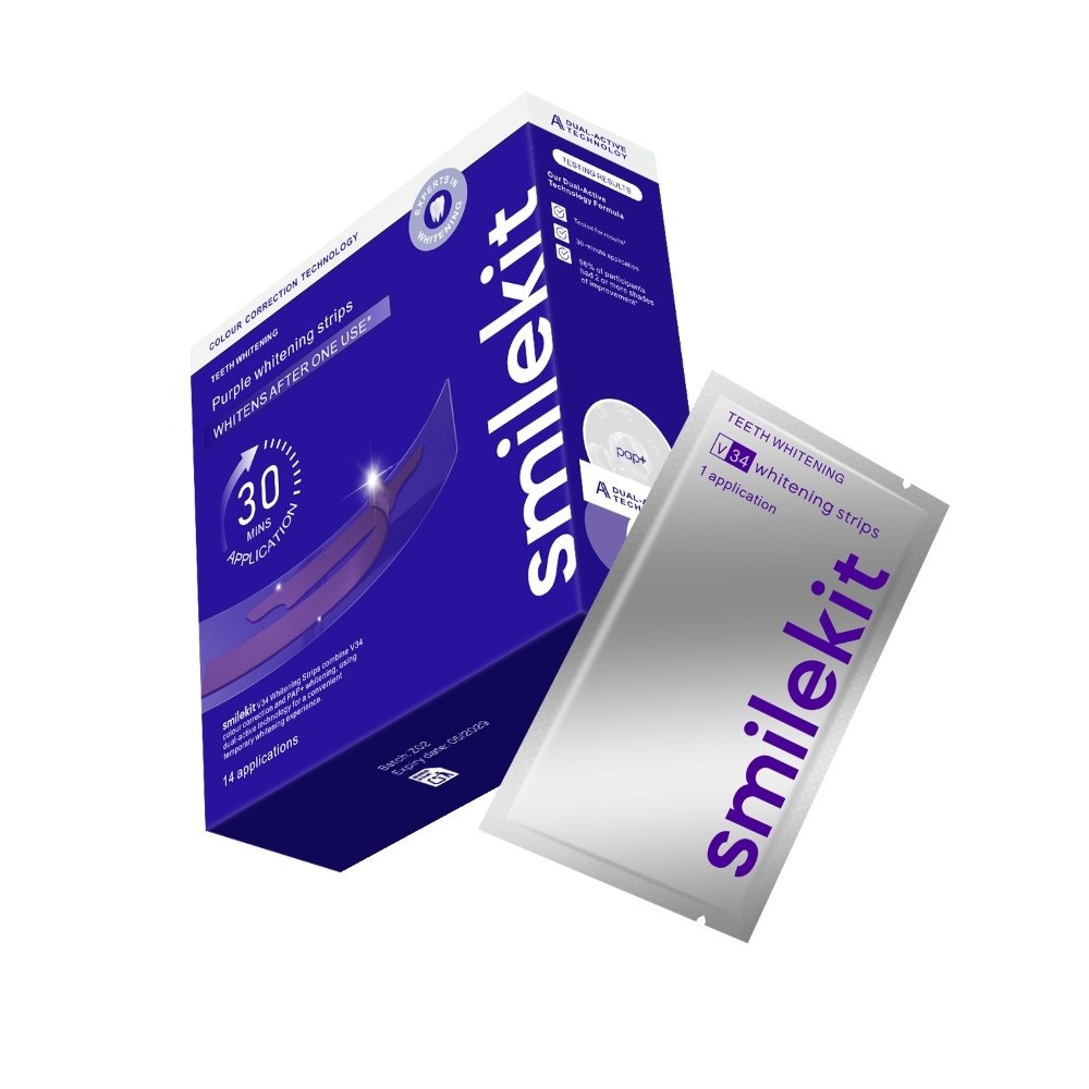 7/14 Uds nueva tira blanqueado - Whitening Strip 3D reseña y precio
