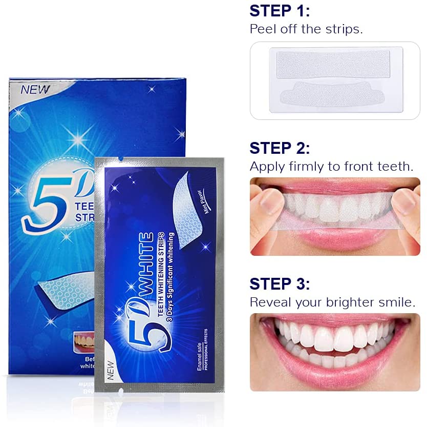 Juego de 28 Tiras Blanqueadora - Whitening Strip 3D reseña y precio