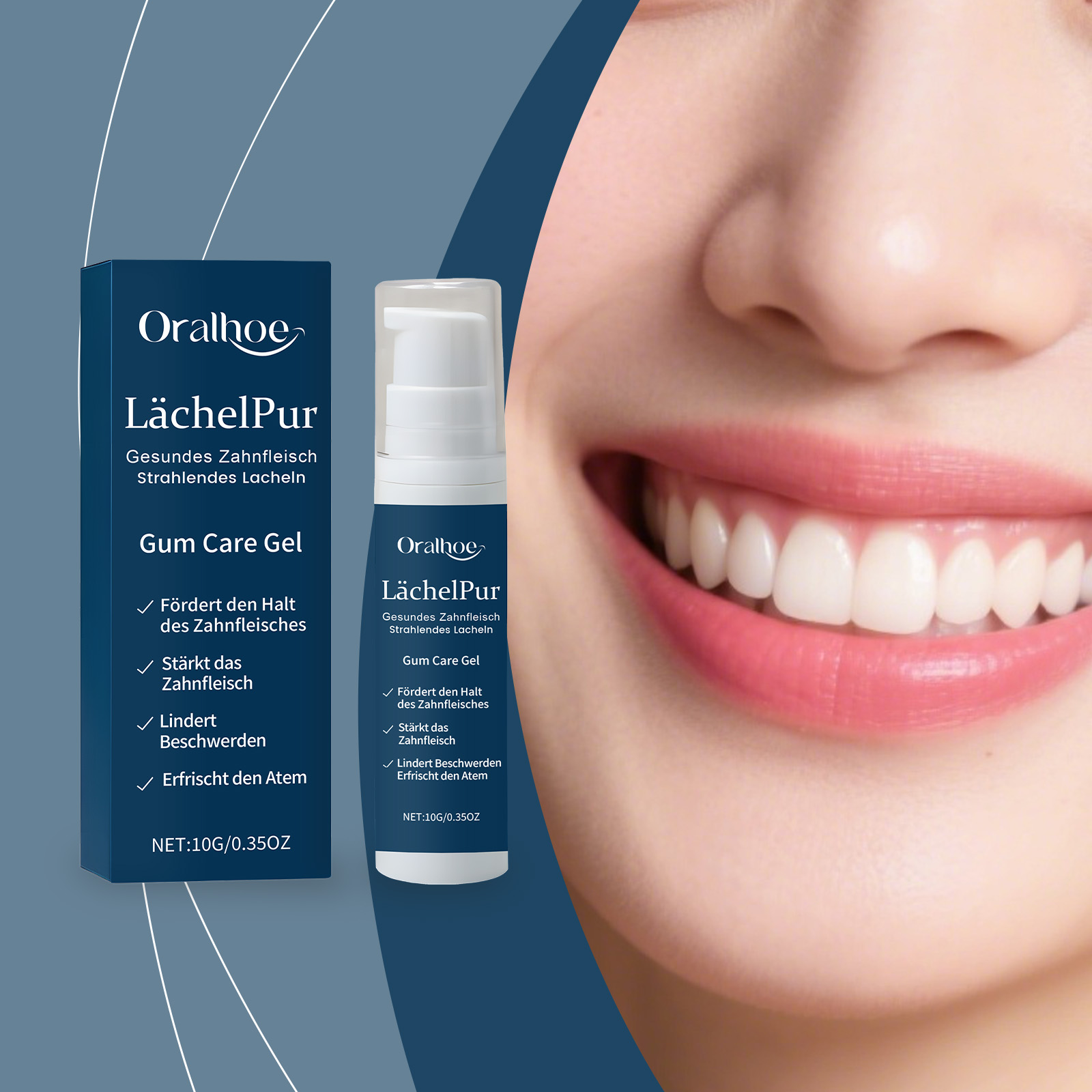 Gel para el cuidado de la repa - Teeth Whitening Gel Peroxide reseña y precio