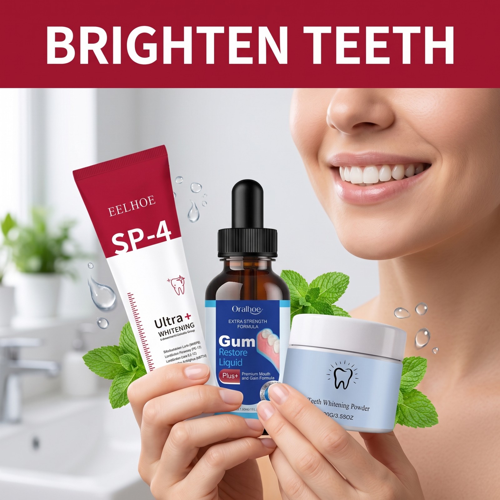 Set de Cuidado Bucal, Pasta De - Teeth Whitening Diy reseña y precio