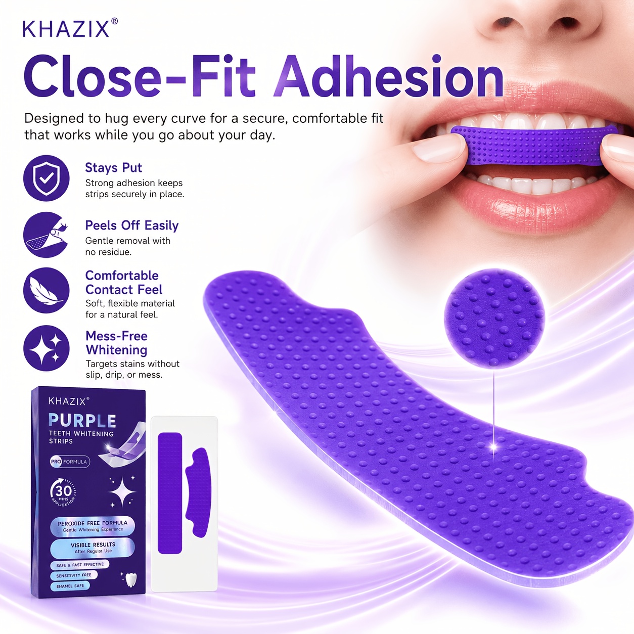 1/10 pares de tiras blanqueado - Teeth Whitening Strips Permanent reseña y precio
