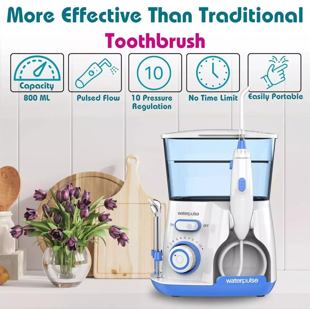 Irrigador Bucal Eléctrico Wate - Water Flosser Cordless reseña y precio