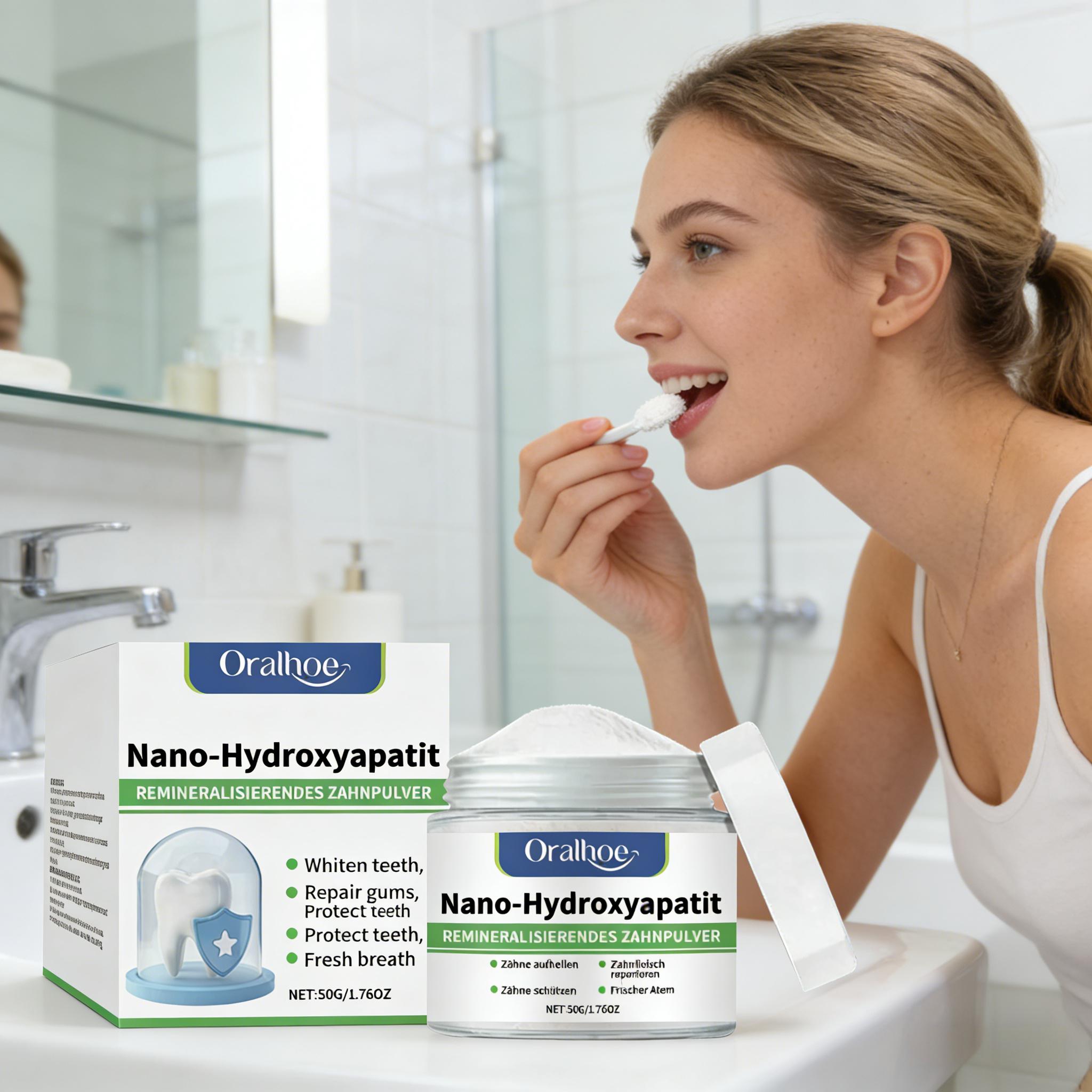 Polvo Dental Blanqueador Oralh - Teeth Paint Whitening reseña y precio