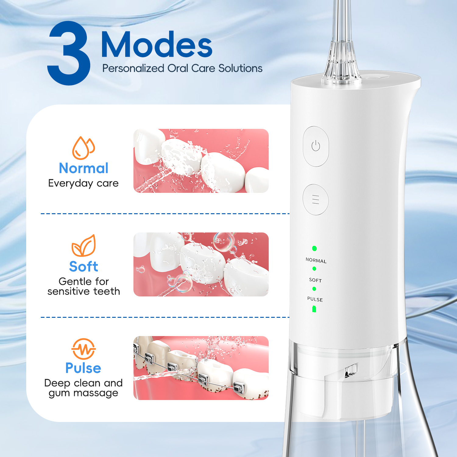 Nuevo Irrigador Bucal Portátil - Water Flosser Cordless reseña y precio