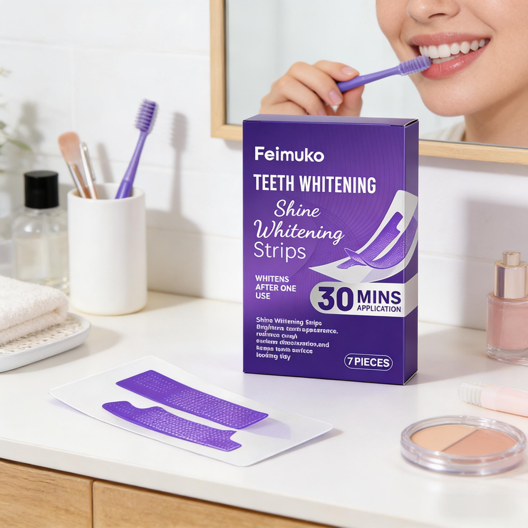 Tiras Blanqueadoras de Dientes - Teeth Whitening Strips Permanent reseña y precio