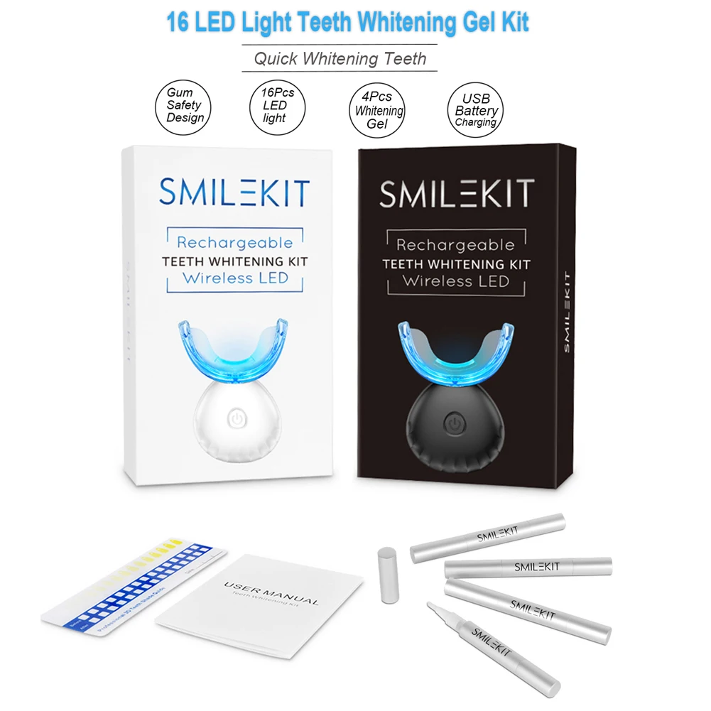 Kit de blanqueamiento Dental M - Teeth Whitening Gel Peroxide reseña y precio