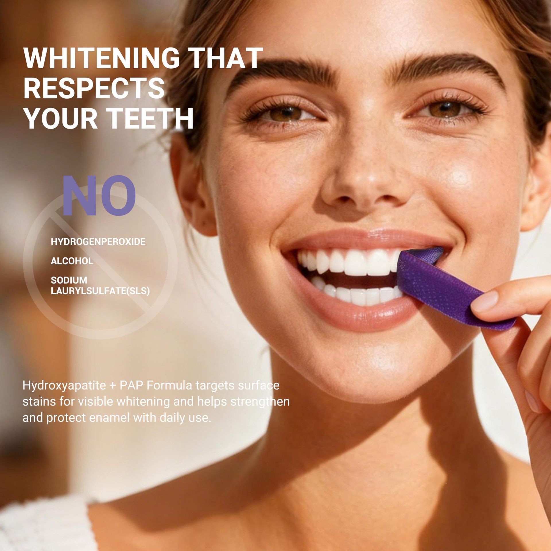 Tiras Blanqueadoras de Dientes - Teeth Whitening Strips Permanent reseña y precio