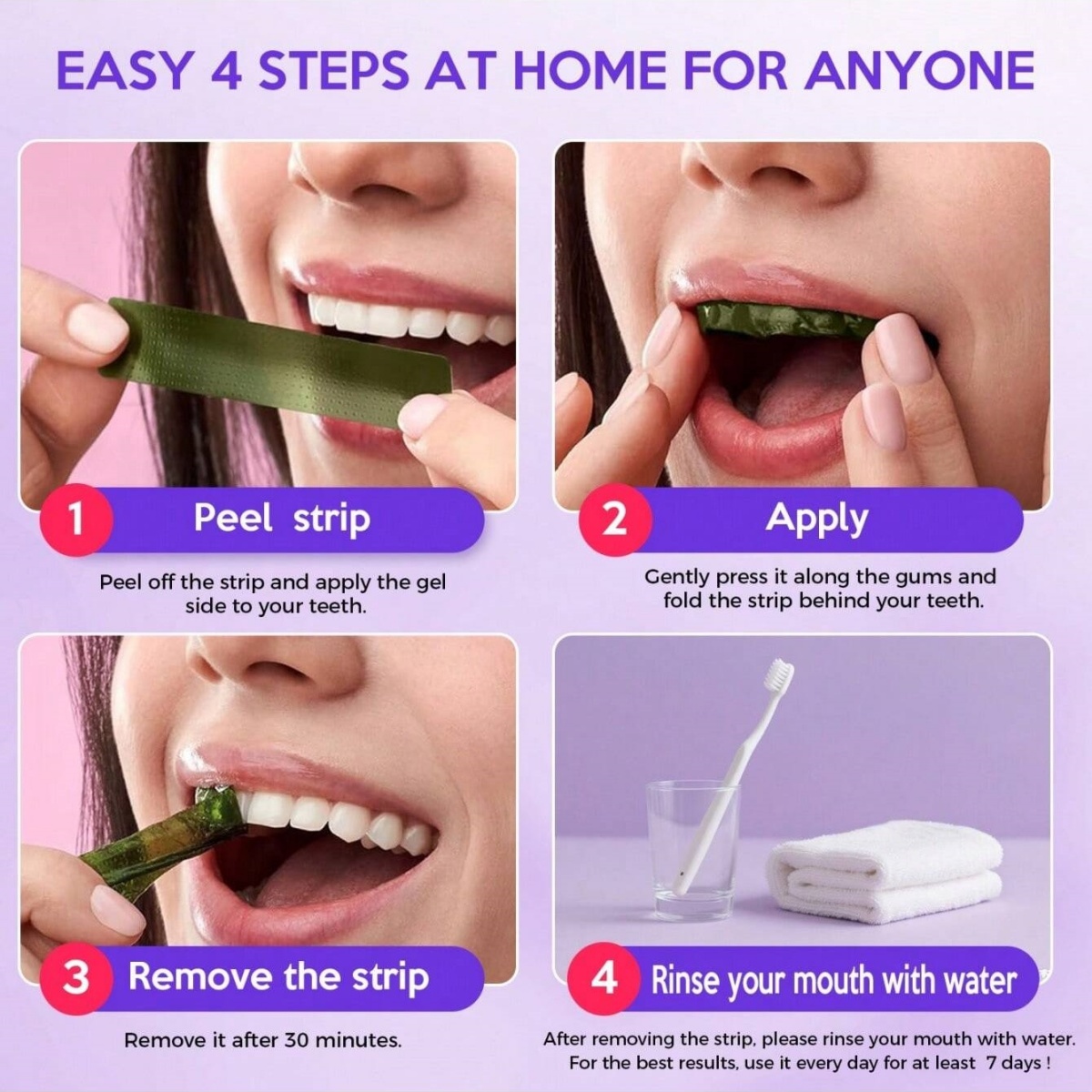 Pegatinas blanqueadoras de die - Teeth Whitening Gel Peroxide reseña y precio