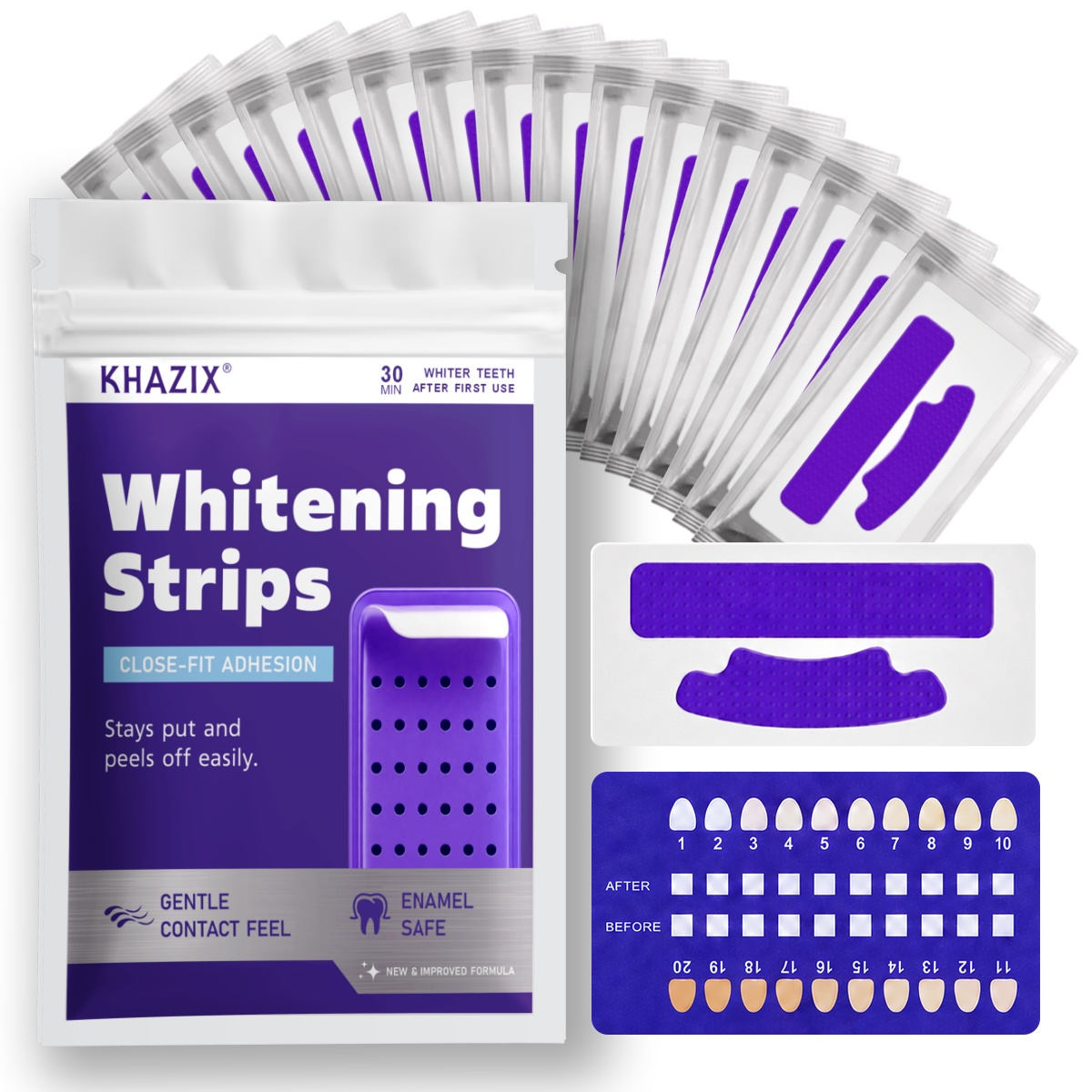 7 Tiras Blanqueadoras de Dient - Teeth Whitening Strips Permanent reseña y precio