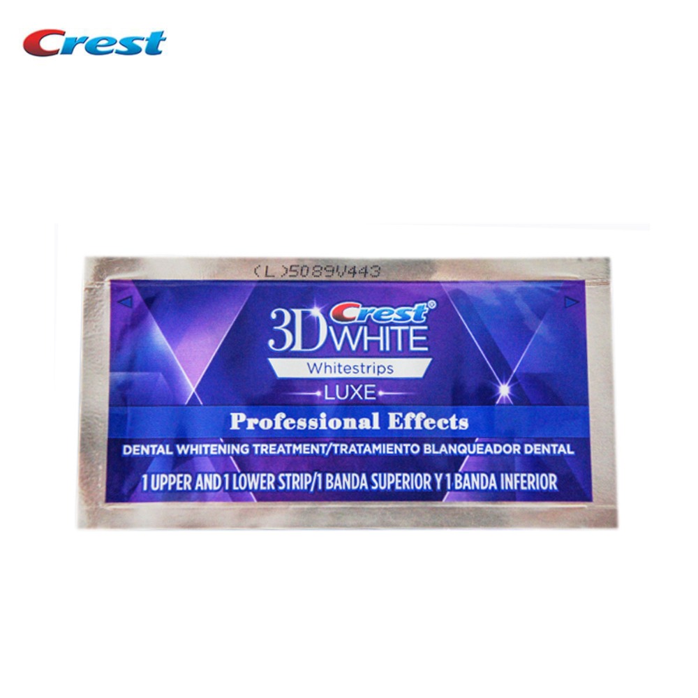 Crest-tiras blanqueadoras 3D p - Whitening Strip 3D reseña y precio