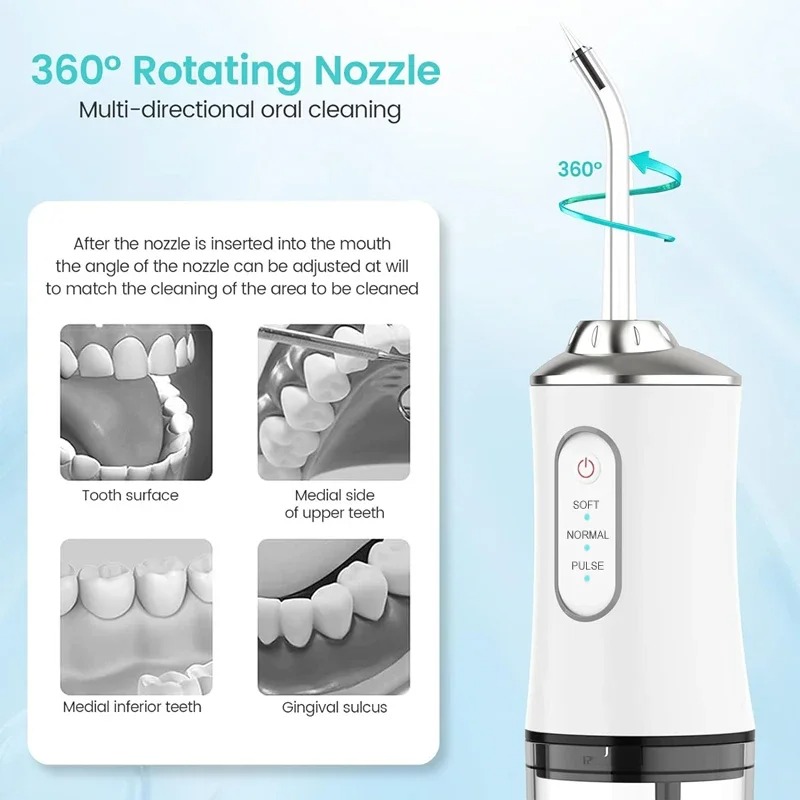 Cepillo de dientes eléctrico p - Water Flosser Cordless reseña y precio