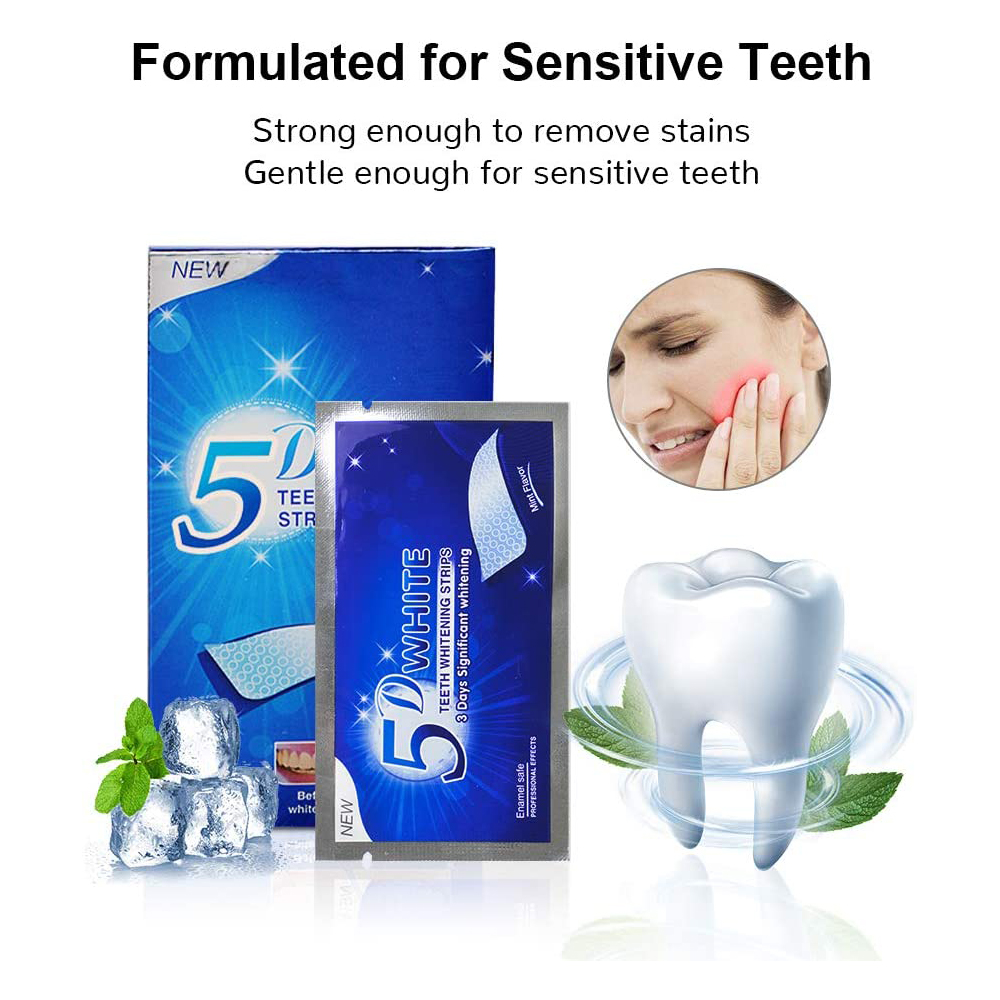 Tiras Blanqueadoras de Dientes - Teeth Whitening Strips Permanent reseña y precio