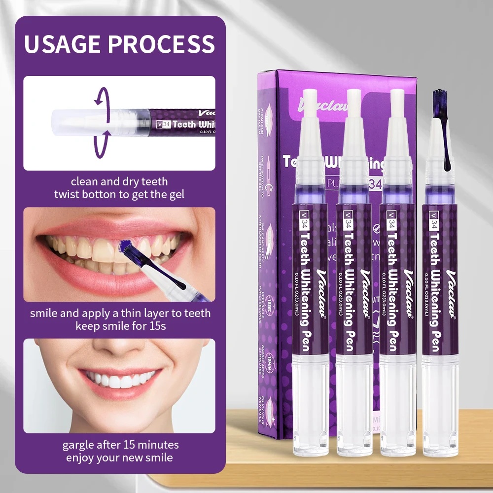 Vaclav V34 Bolígrafo de gel bl - Teeth Whitening Diy reseña y precio